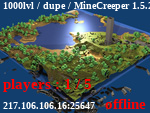 Статус 1000lvl / dupe / MineCreeper 1.5.2